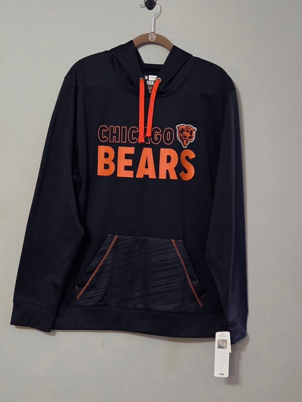 Chicago Bears Hoodie NWT NFL Team Apparel Size XL